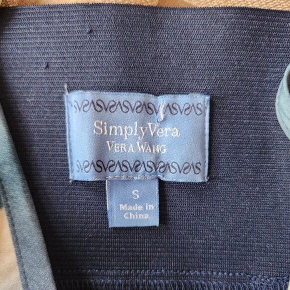 SIMPLE VERA VERA VANG SLEEVELESS SUMMER ABSTRACT GRAPHICAL DRESS SIZE S - Picture 5 of 7